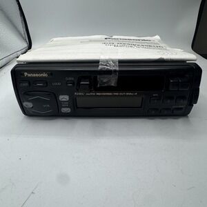 Vintage Panasonic CQ-R230EUC Cassette Car Stereo Made in Japan 22Wx4 UNTESTED.